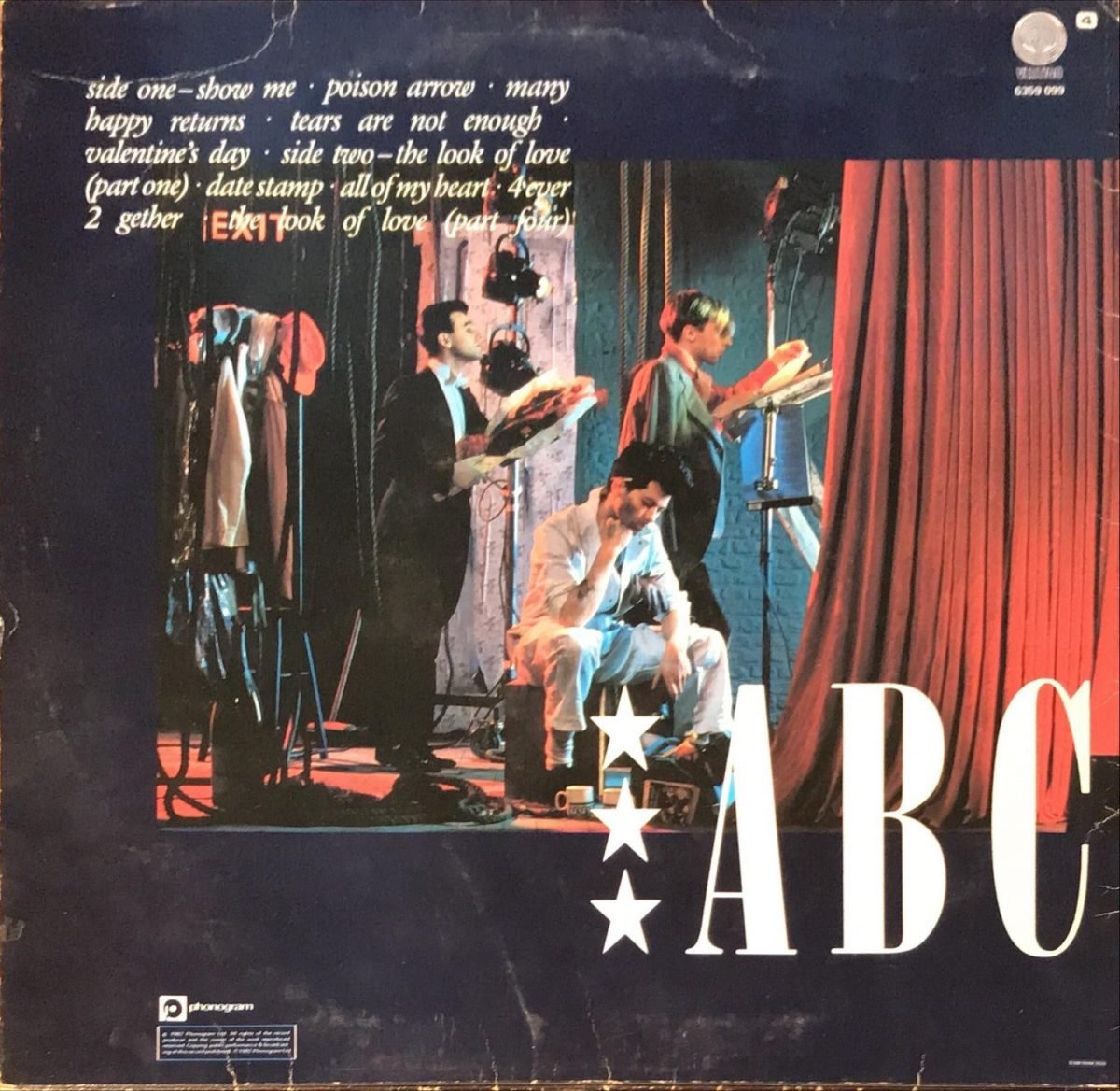 ABC ‎– The Lexicon Of Love LP Plak - Görsel 3