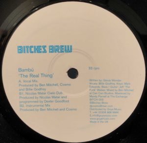 Bambu – The Real Thing 12” Maxi Single Plak - Görsel 3