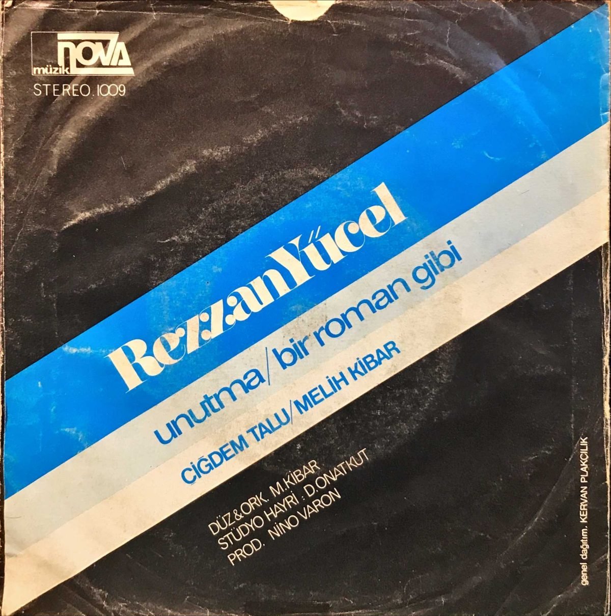 Rezzan Yücel ‎– Unutma / Bir Roman Gibi 45lik Plak - Görsel 2