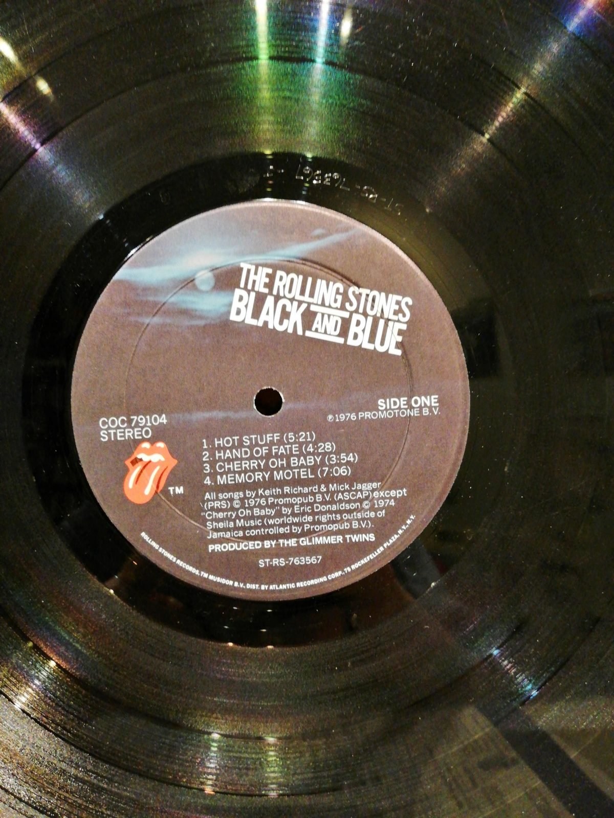 The Rolling Stones ‎– Black And Blue LP Plak - Görsel 3