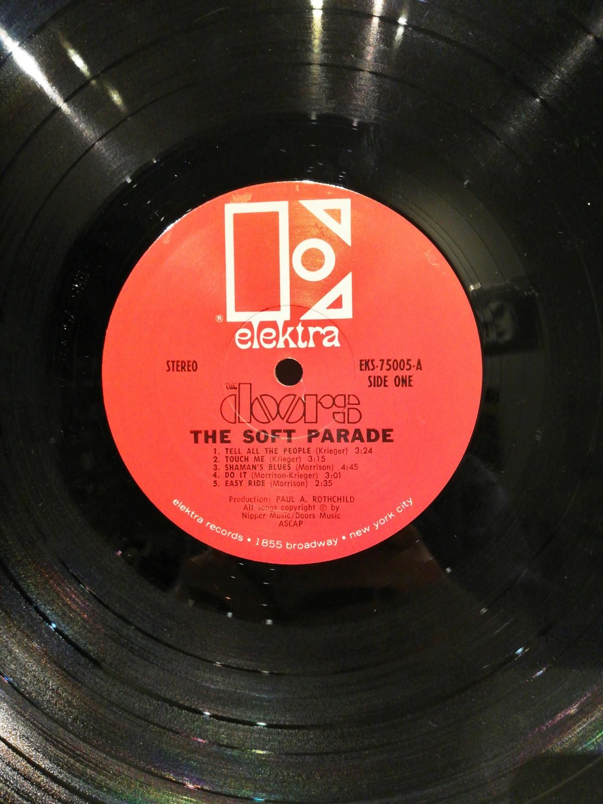The Doors ‎– The Soft Parade LP Plak - Görsel 3