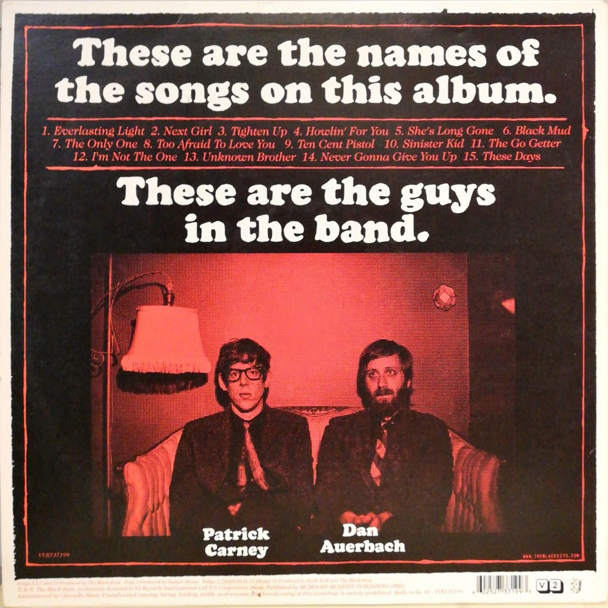 The Black Keys ‎– Brothers 2LP Plak - Görsel 2