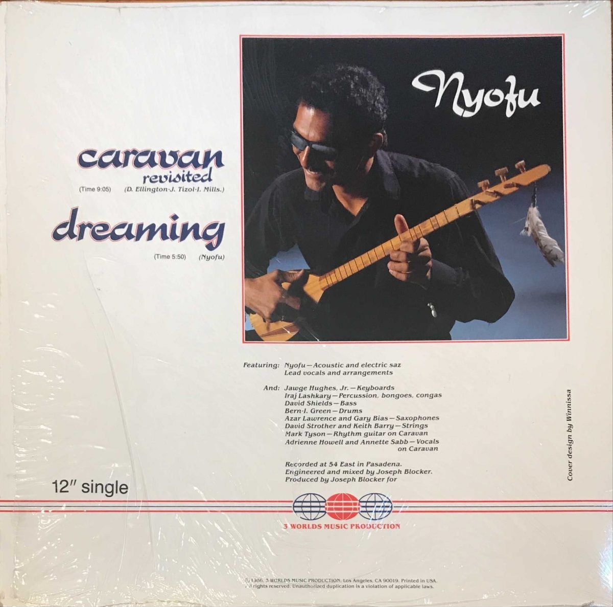 Nyofu ‎– Saz 12'' Maxi Single - Görsel 2
