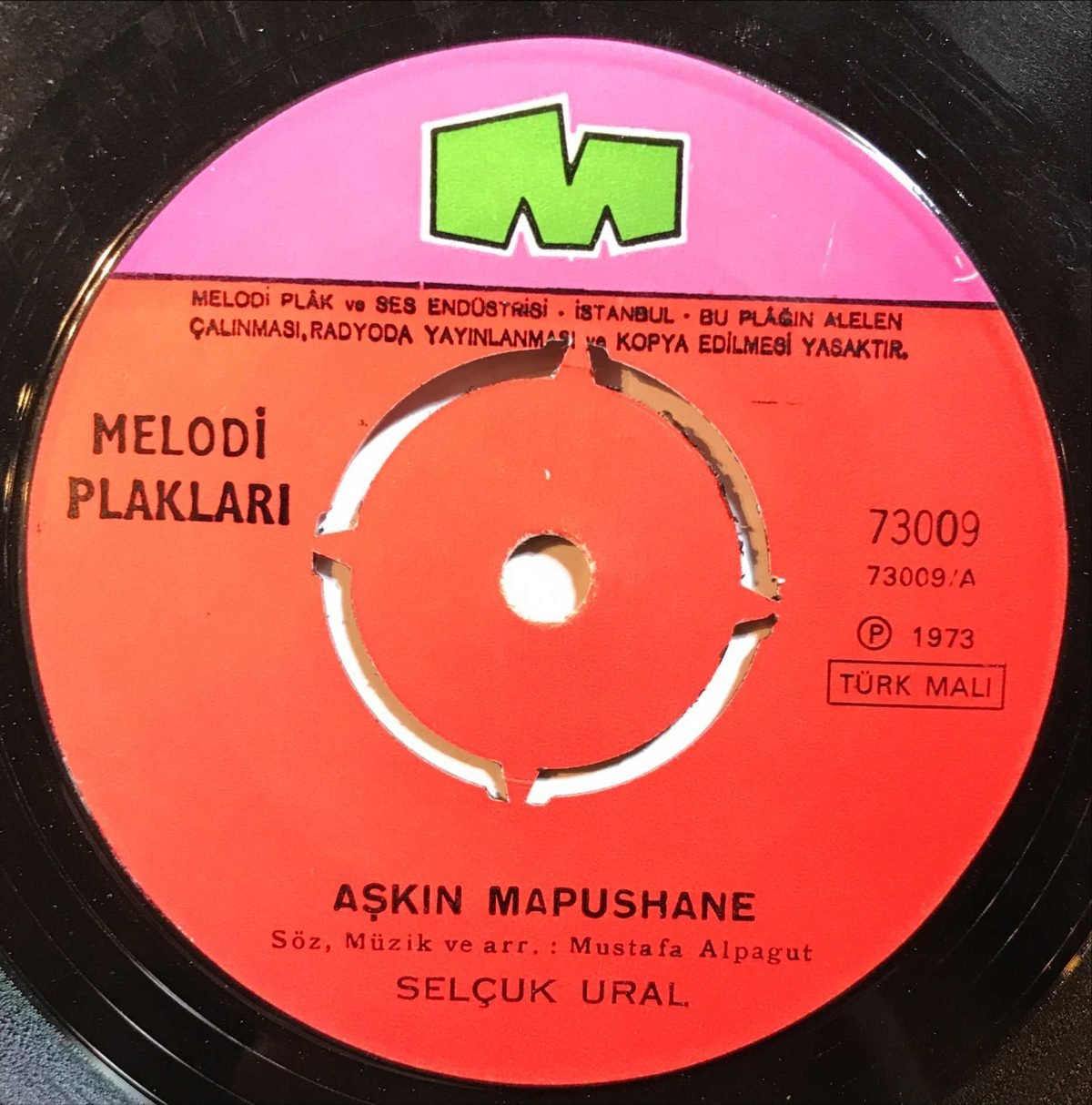 Selçuk Ural ‎– Aşkın Mapushane / Askerin Türküsü 45lik Plak - Görsel 3