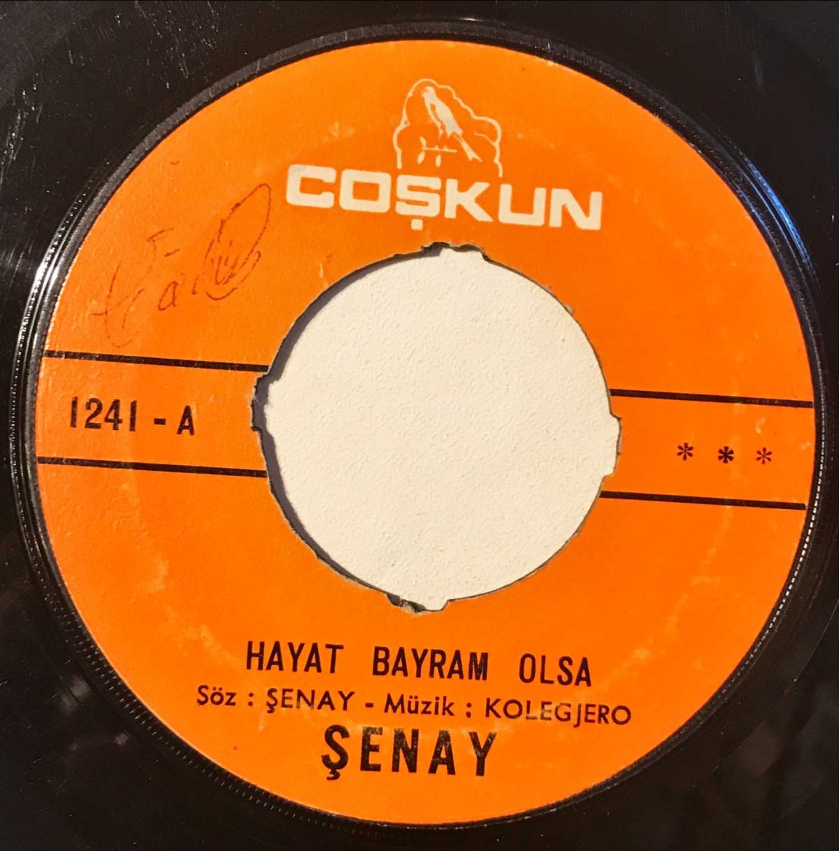 Şenay ‎– Hayat Bayram Olsa 45lik Plak - Görsel 2