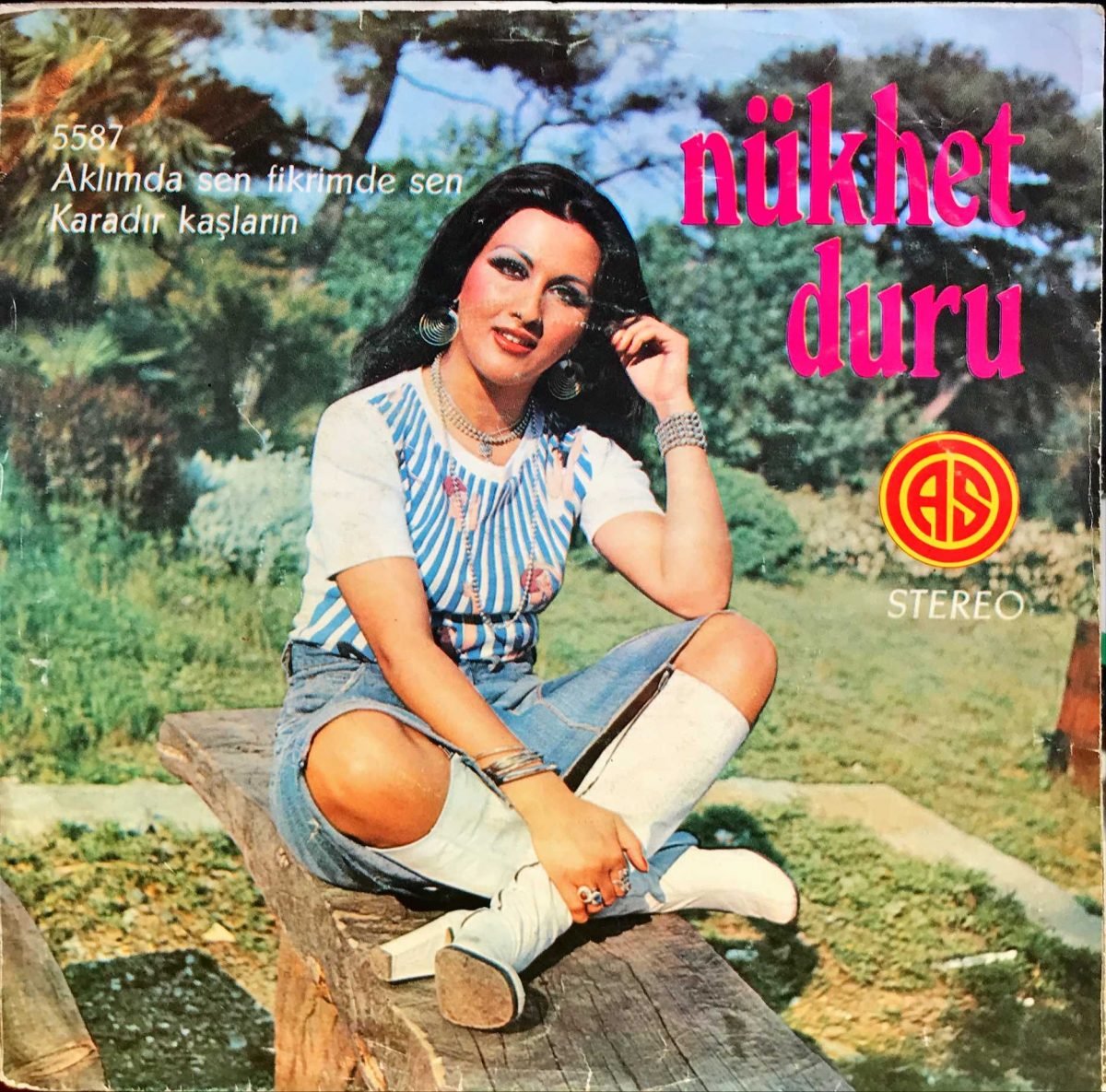 Nükhet Duru ‎– Aklımda Sen Fikrimde Sen / Karadır Kaşların 45lik Plak - Görsel 2