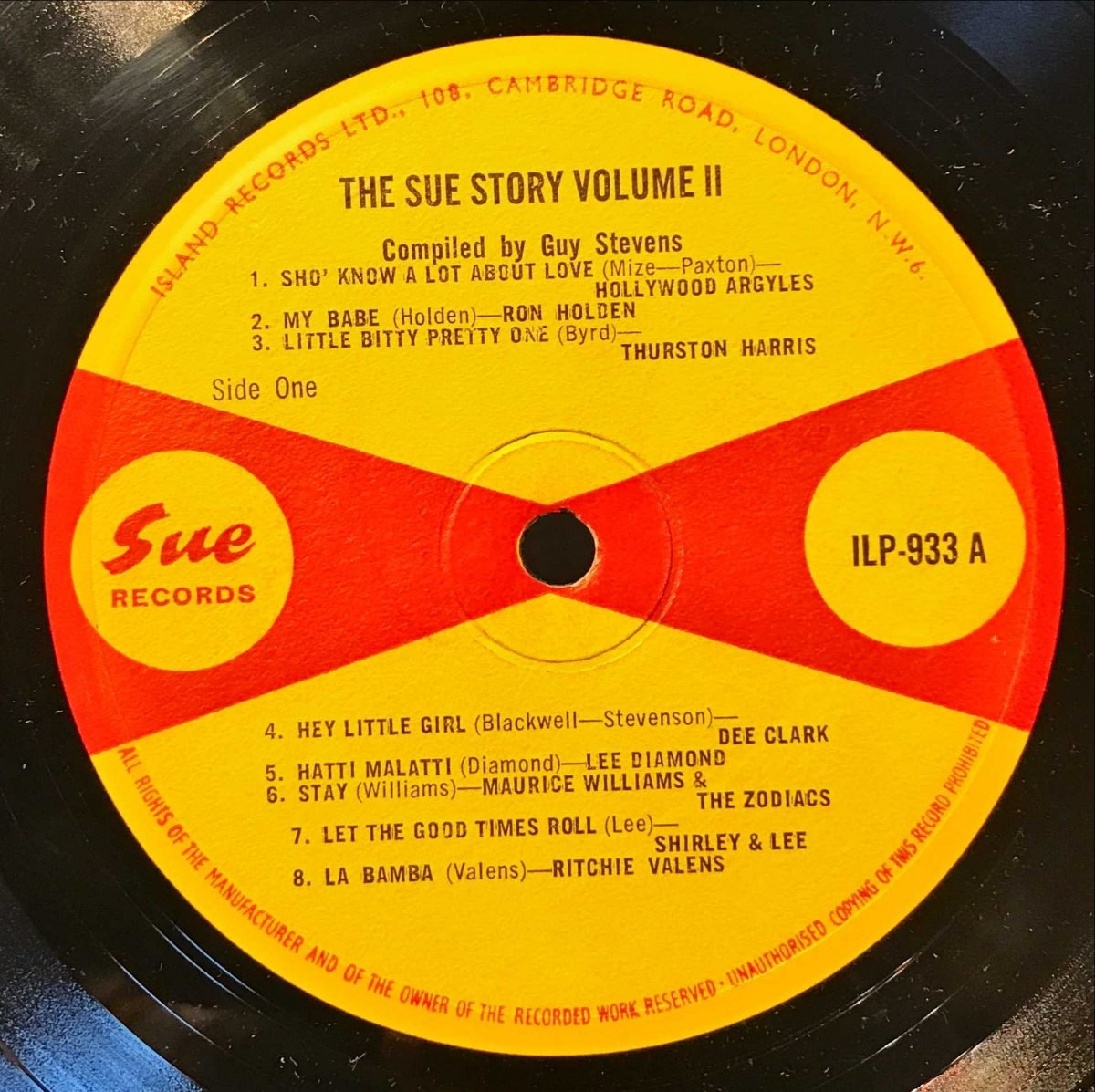 The Sue Story Volume Two LP Plak - Görsel 3
