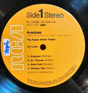 The Super Guitar Fusion ‎– Aranjuez LP Plak - Görsel 3