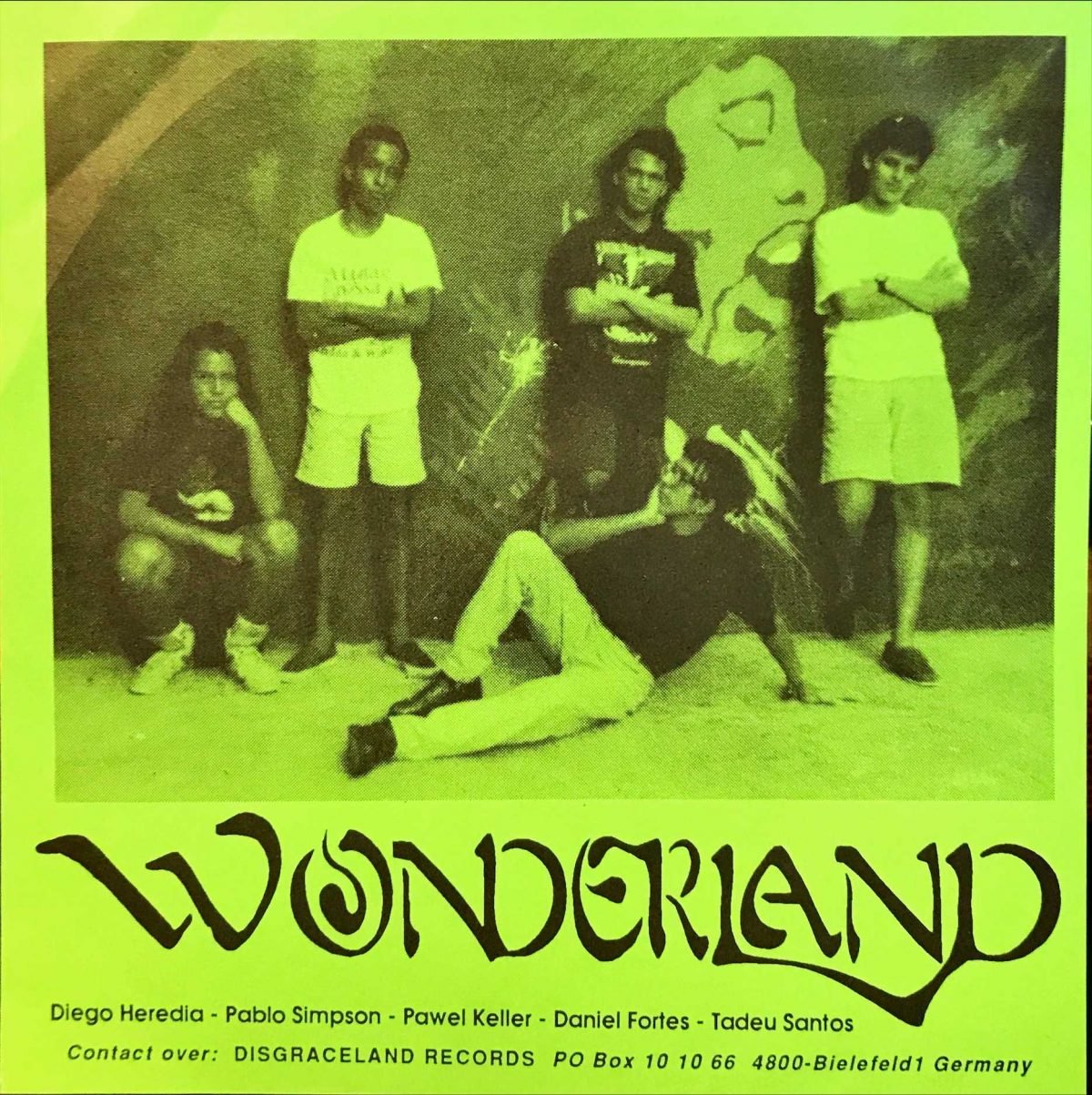 Wonderland ‎– Secret To Hide 45lik Plak (Brezilyalı Trash Metal) - Görsel 2