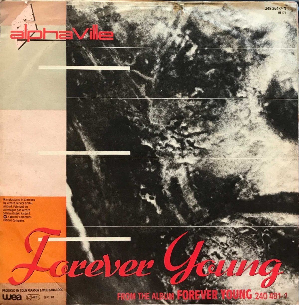 Alphaville ‎– Forever Young 45lik Plak - Görsel 2
