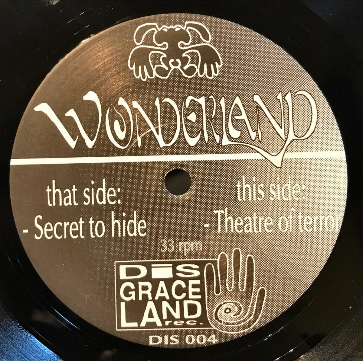Wonderland ‎– Secret To Hide 45lik Plak (Brezilyalı Trash Metal) - Görsel 4