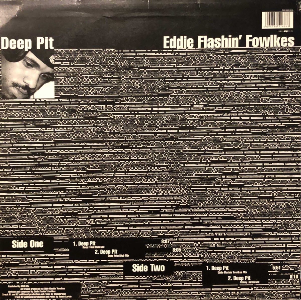 Eddie Flashin' Fowlkes ‎– Deep Pit 12'' Maxi Single - Görsel 3