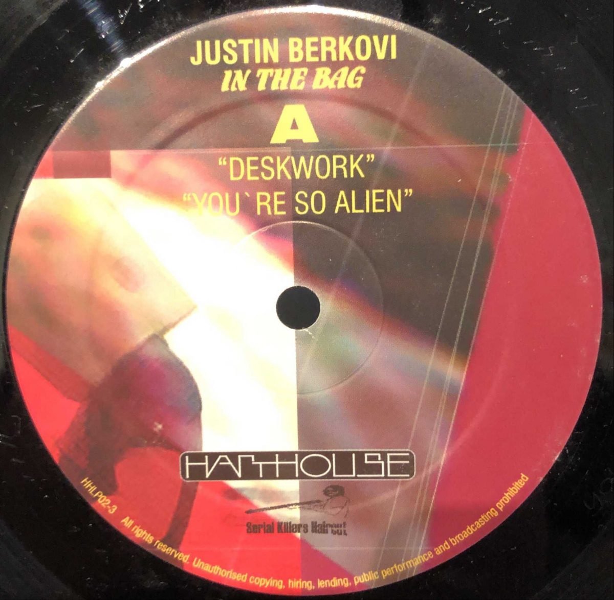 Justin Berkovi ‎– In The Bag 2LP Plak - Görsel 3