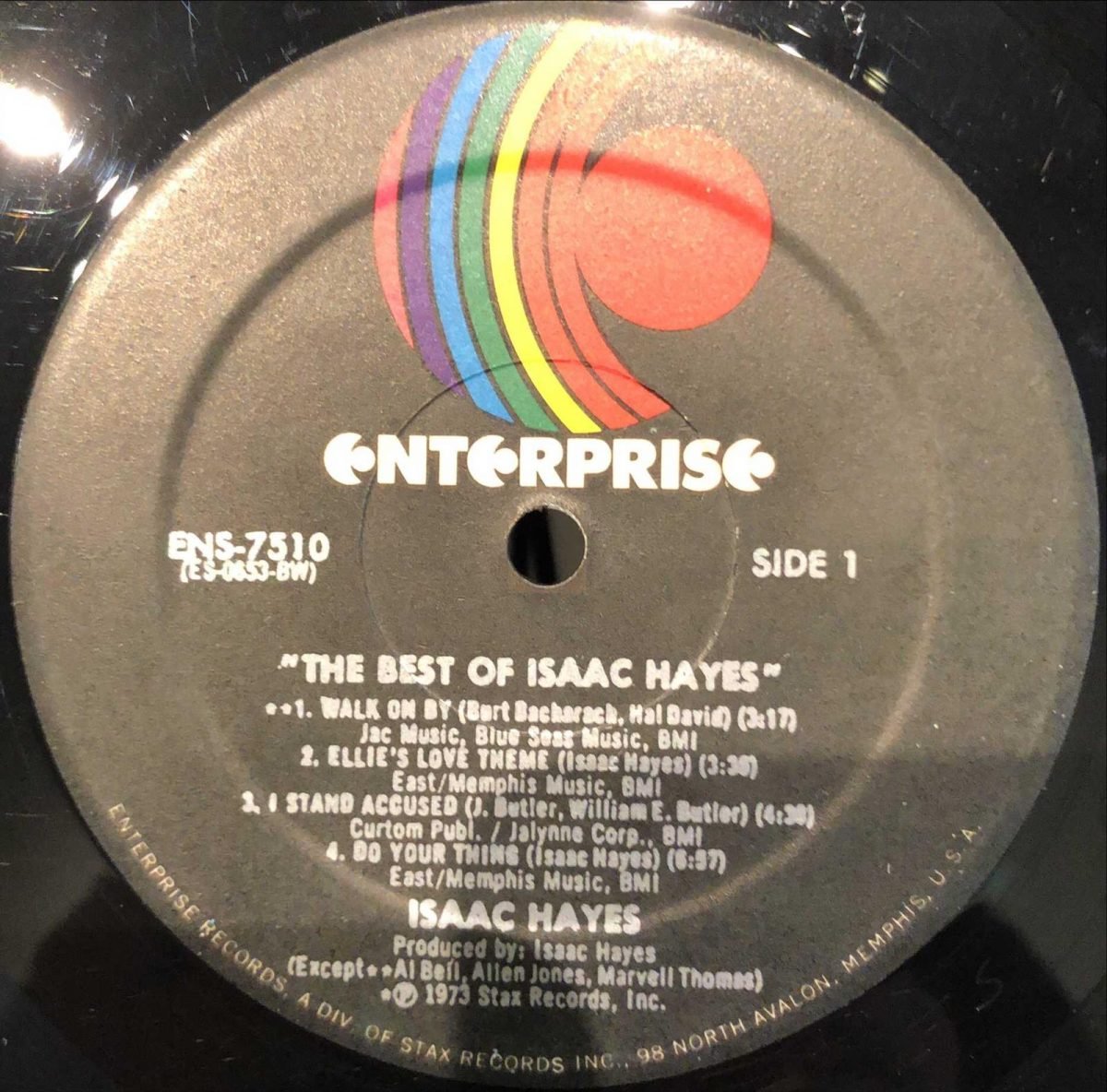 Isaac Hayes ‎– The Best Of Isaac Hayes LP Plak - Görsel 3