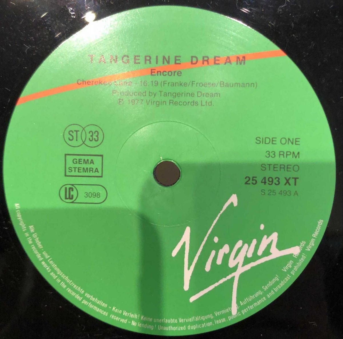 Tangerine Dream ‎– Encore 2LP Plak - Görsel 2
