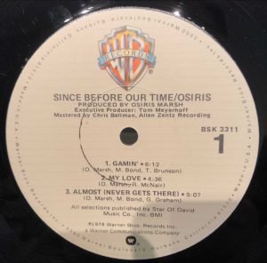 Osiris – Since Before Our Time LP Plak - Görsel 3