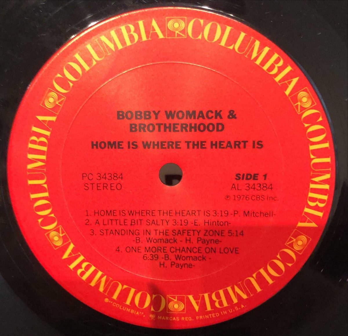 Bobby Womack & Brotherhood ‎– Home Is Where The Heart Is LP Plak - Görsel 2