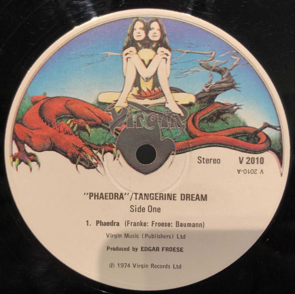 Tangerine Dream ‎– Phaedra LP Plak - Görsel 2