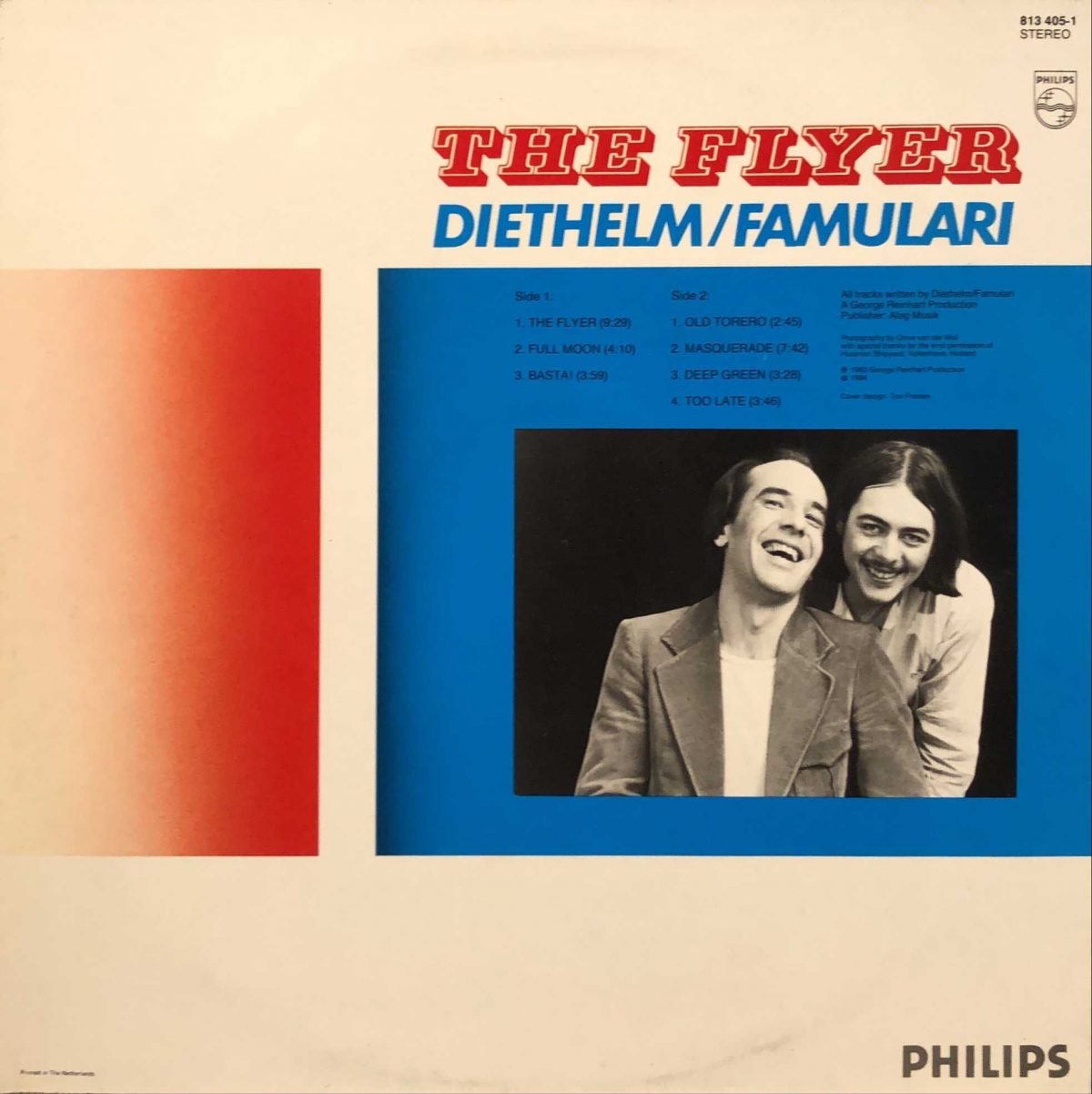Diethelm / Famulari ‎– The Flyer LP Plak - Görsel 2