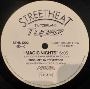 Topaz – Magic Nights Maxi Single Plak - Görsel 3