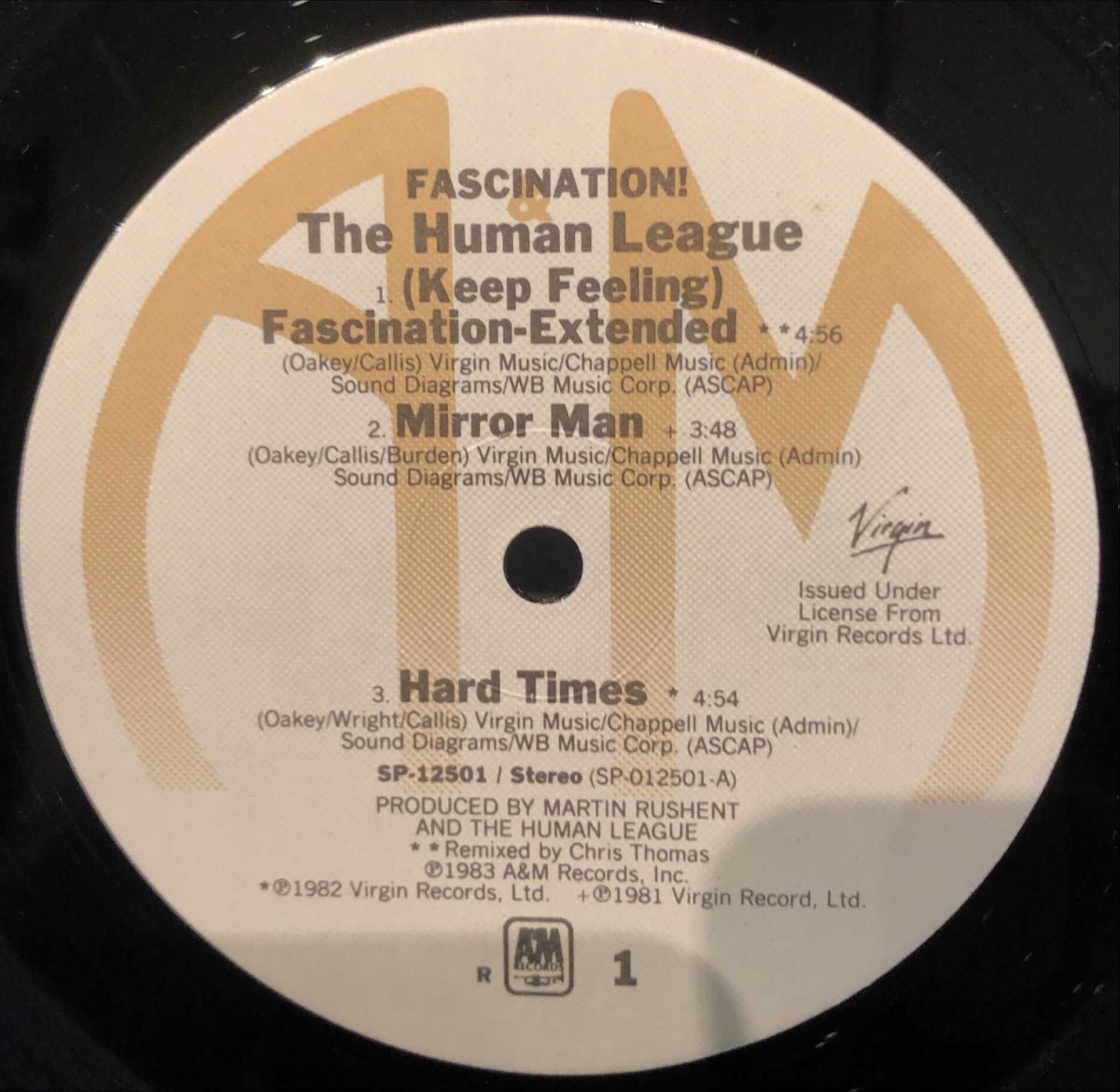 The Human League ‎– Fascination! Mini Albüm Plak - Görsel 2