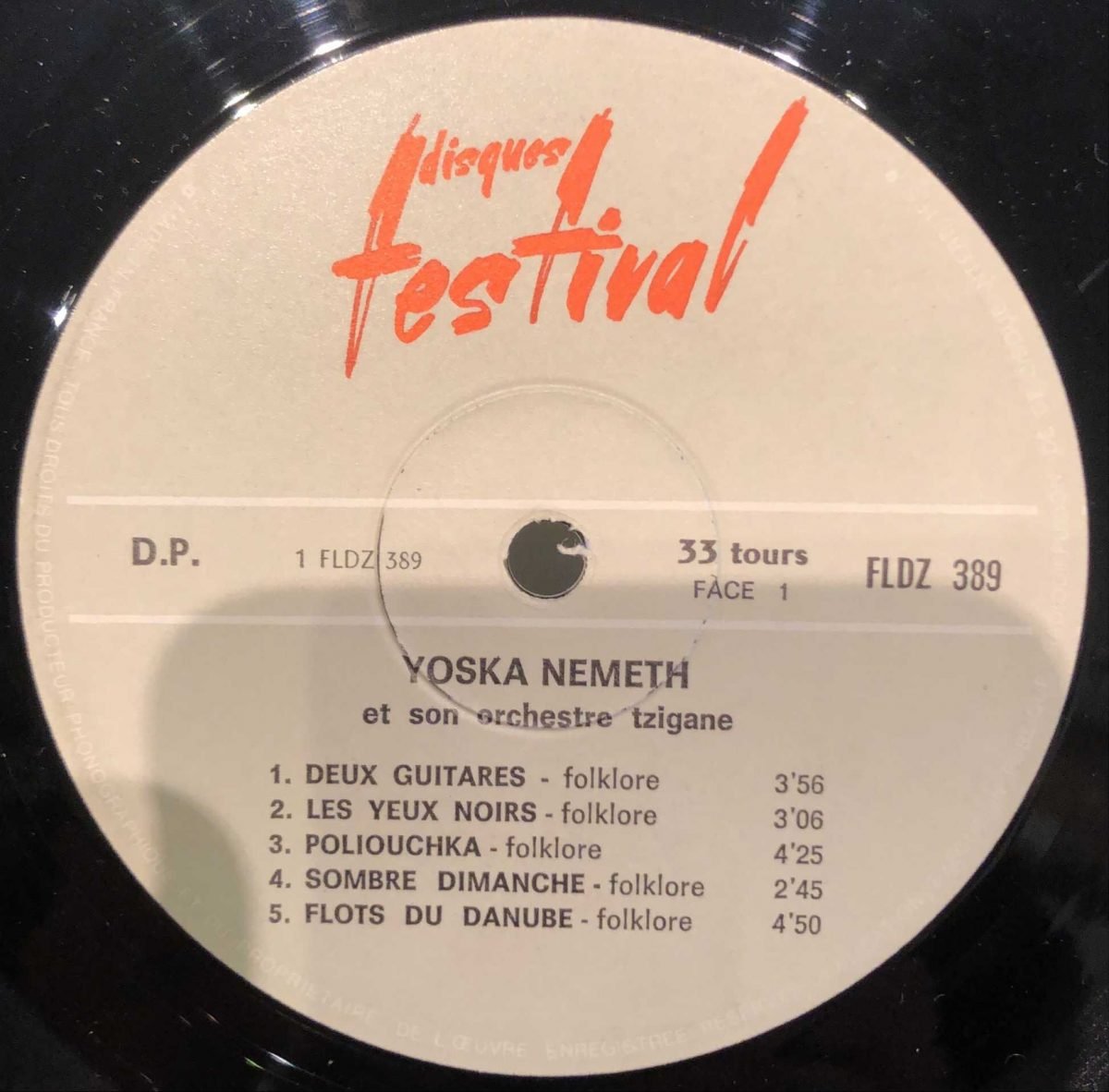 Yoska Nemeth Et Son Orchestre Tzigane ‎– Yoska Nemeth LP Plak - Görsel 3