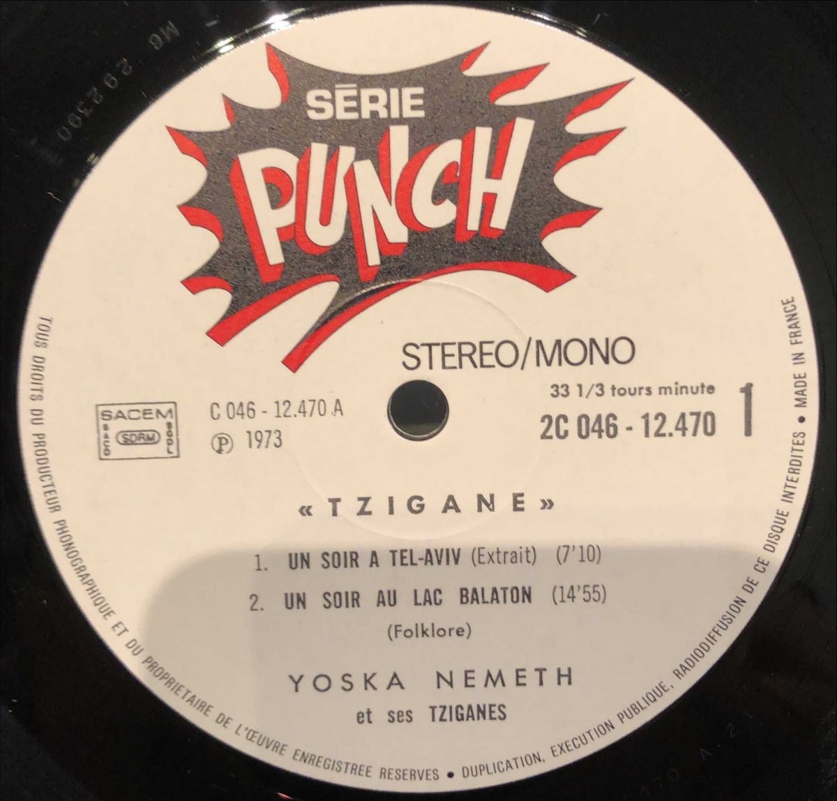 Yoska Nemeth ‎– Tzigane LP Plak - Görsel 3