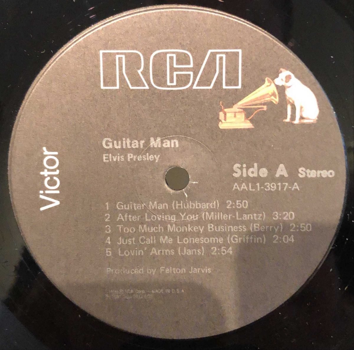 Elvis ‎– Guitar Man LP Plak - Görsel 2