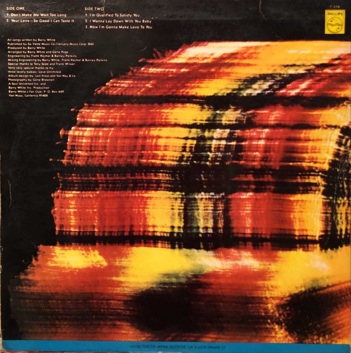 Barry White ‎– Is This Whatcha Wont? LP Plak - Görsel 2
