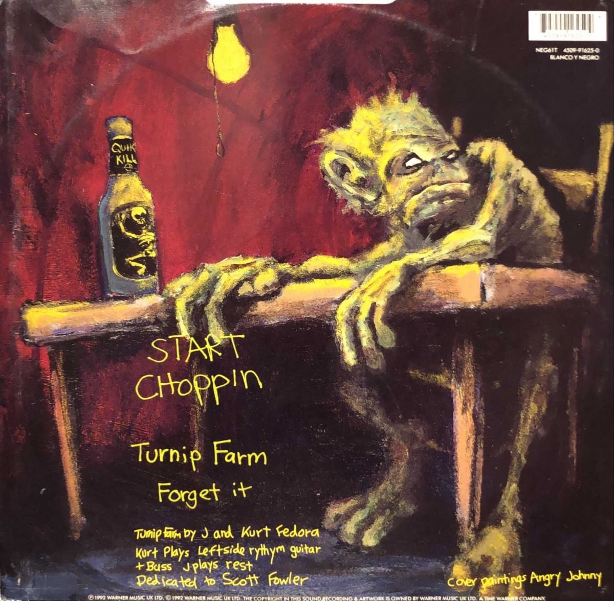 Dinosaur Jr ‎– Start Choppin Maxi Single Plak - Görsel 3
