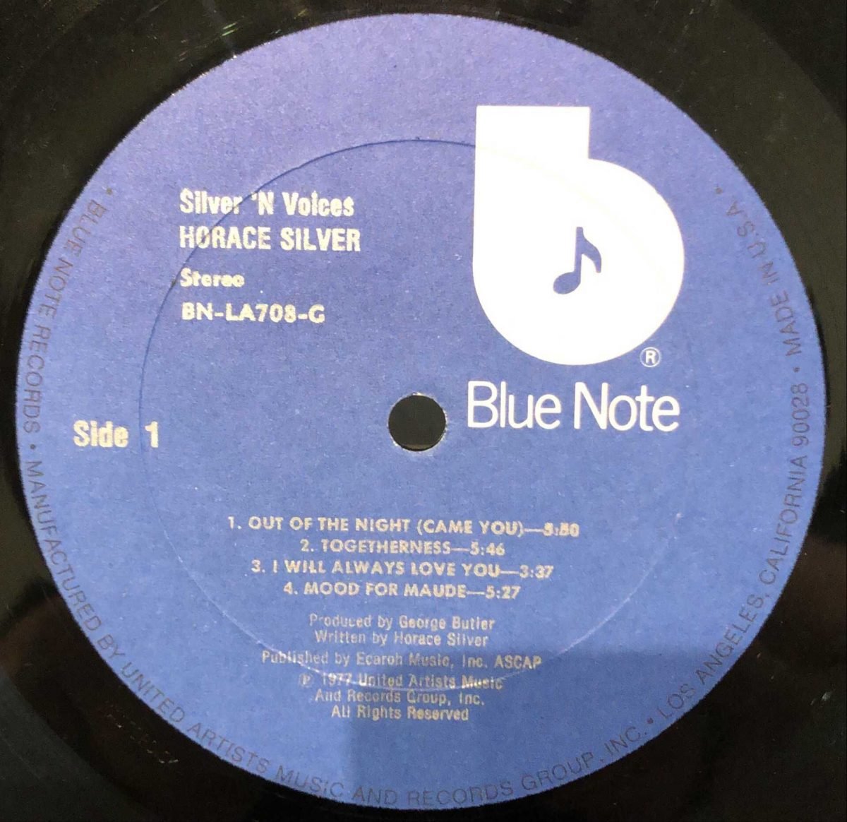 Horace Silver ‎– Silver 'N Voices LP Plak - Görsel 3