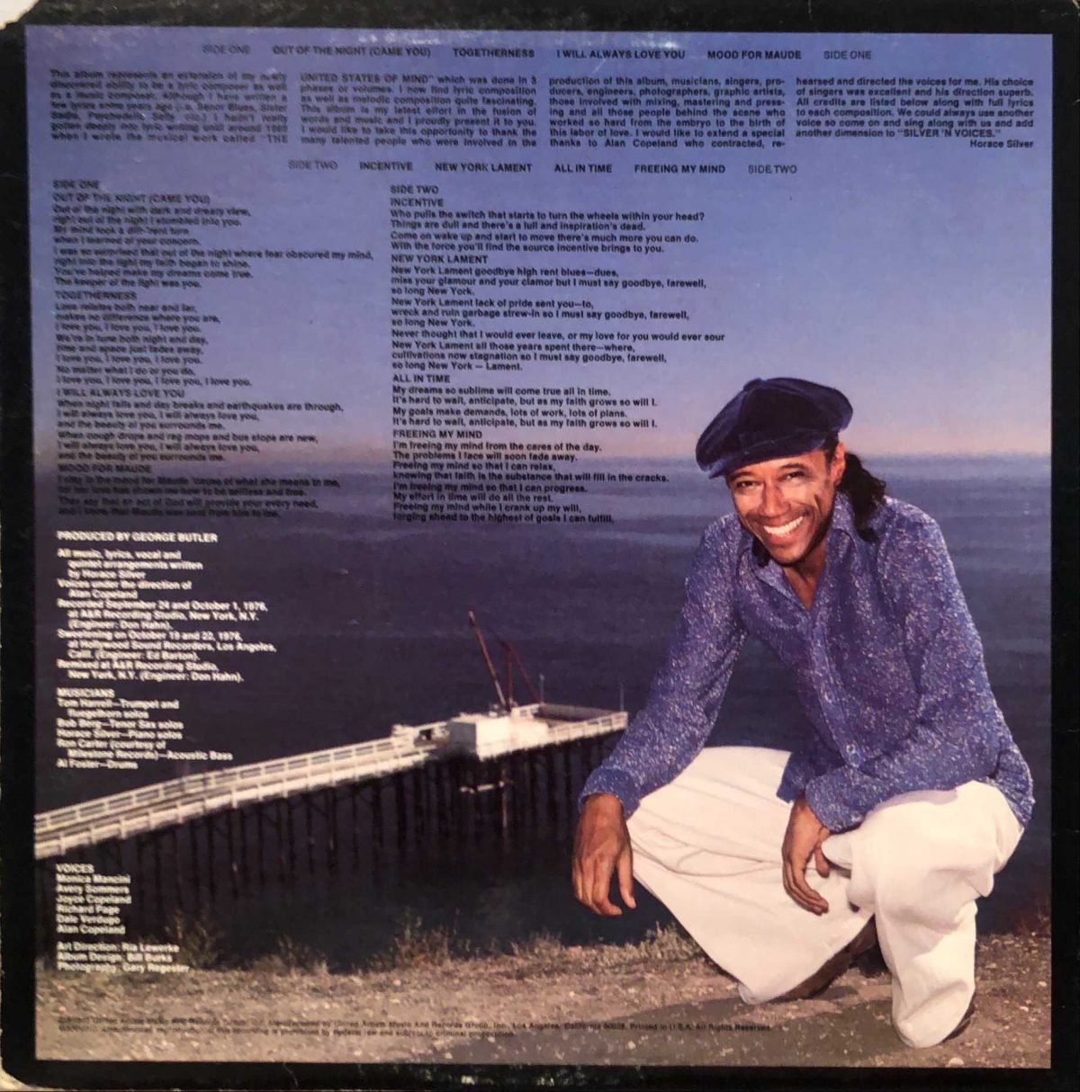 Horace Silver ‎– Silver 'N Voices LP Plak - Görsel 2