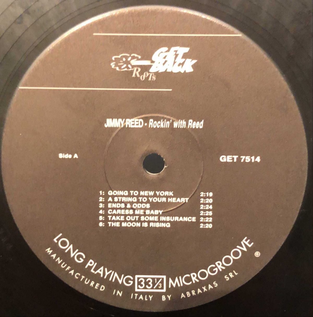 Jimmy Reed ‎– Rockin' With Reed LP Yeni Basım Plak - Görsel 2