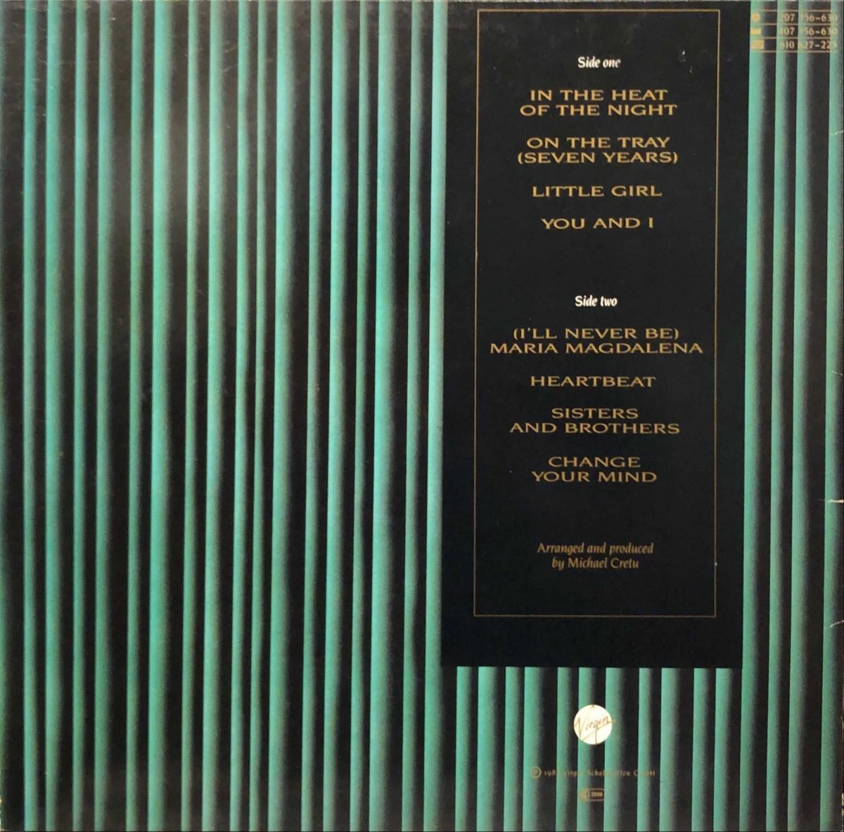 Sandra ‎– The Long Play LP Plak - Görsel 3
