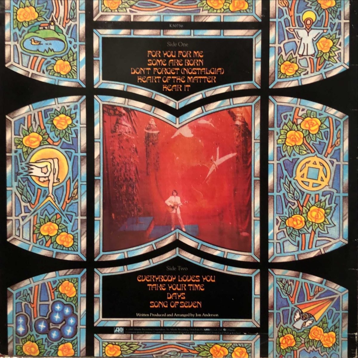 Jon Anderson ‎– Song Of Seven LP Plak - Görsel 2