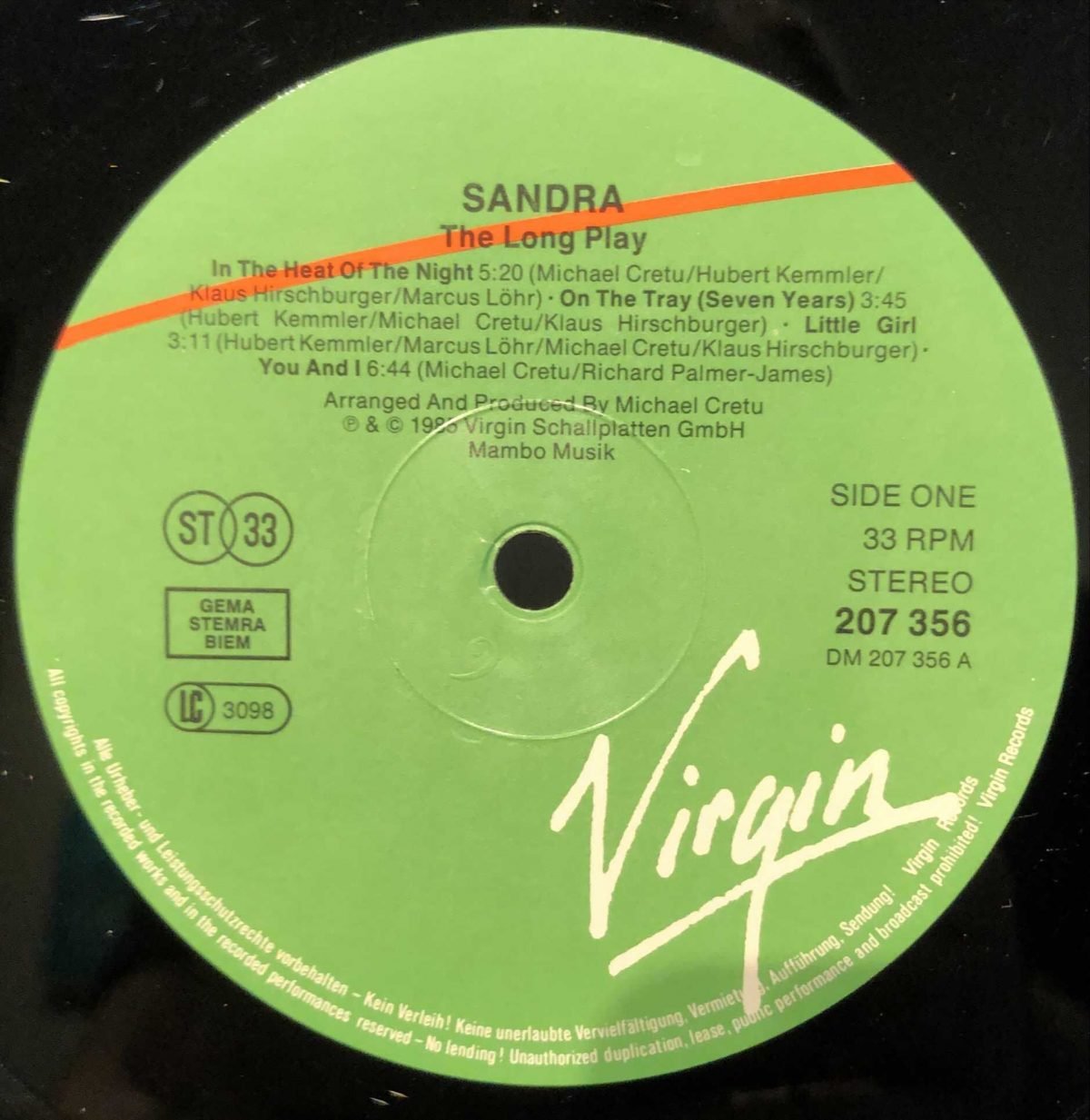Sandra ‎– The Long Play LP Plak - Görsel 2