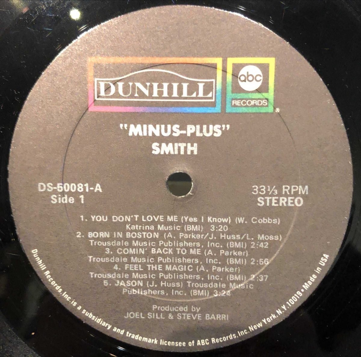 Smith – Minus-Plus  LP Plak - Görsel 3