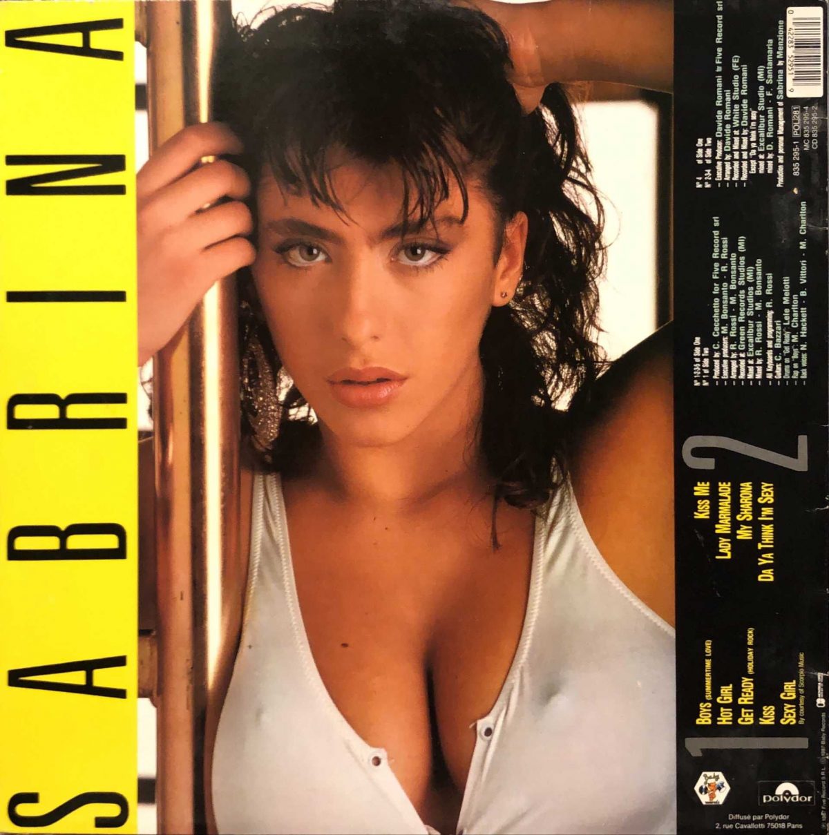 Sabrina ‎– Sabrina LP Plak - Görsel 3
