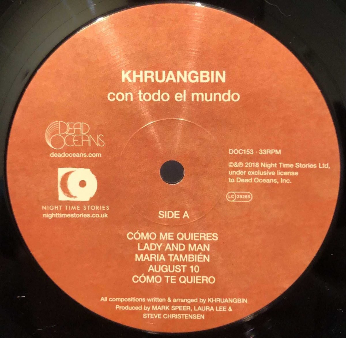 Khruangbin ‎– Con Todo El Mundo LP Plak - Görsel 3