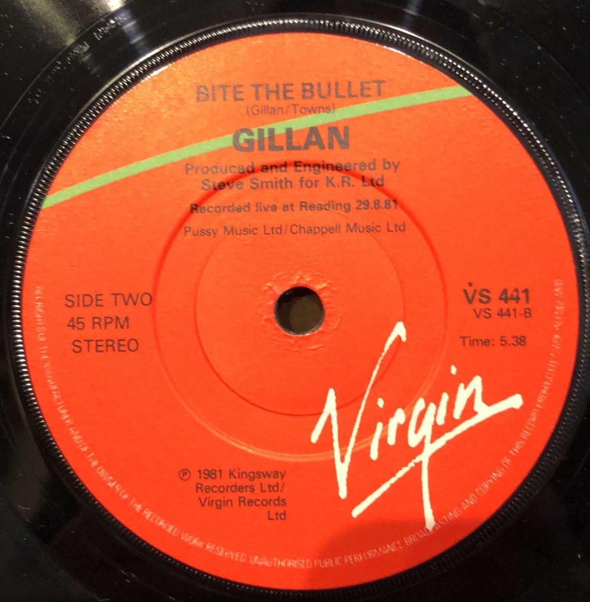 Gillan ‎– Nightmare 45lik Plak - Görsel 3