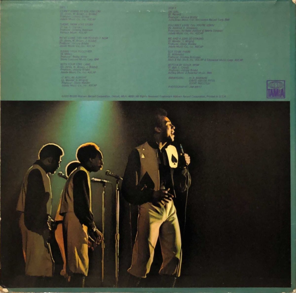 Smokey Robinson And The Miracles ‎– Flying High Together LP Plak - Görsel 2