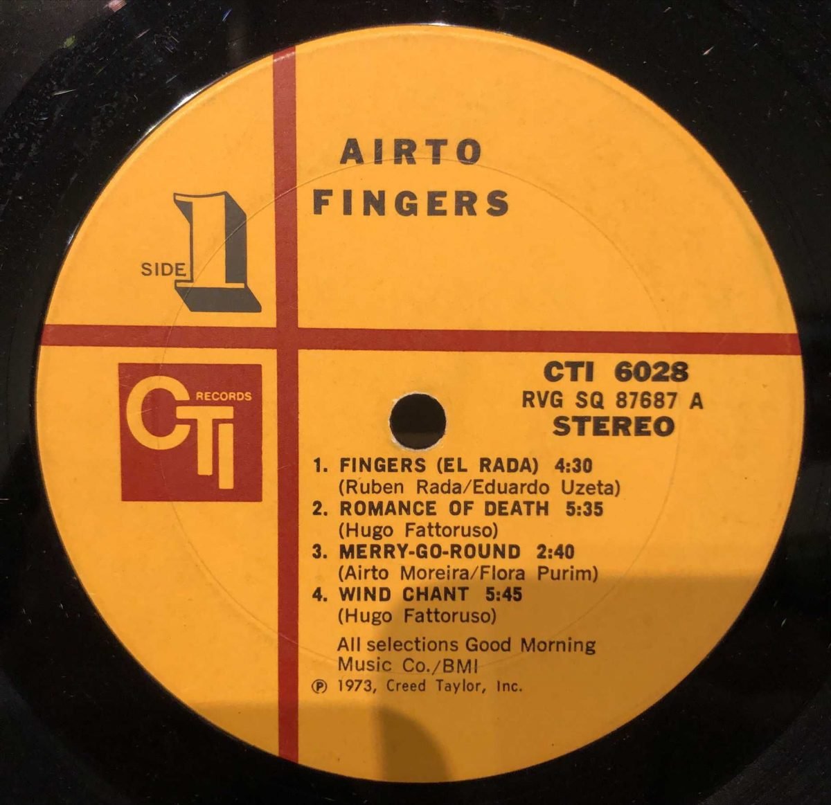 Airto ‎– Fingers LP Plak - Görsel 3