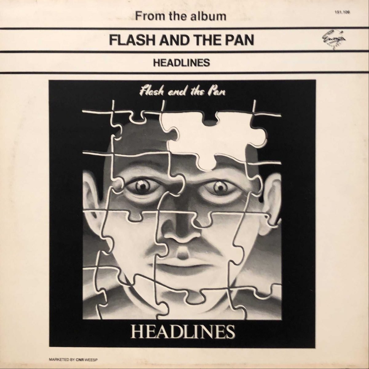 Flash And The Pan ‎– Waiting For A Train (Disco Version) Maxi Single Plak - Görsel 3