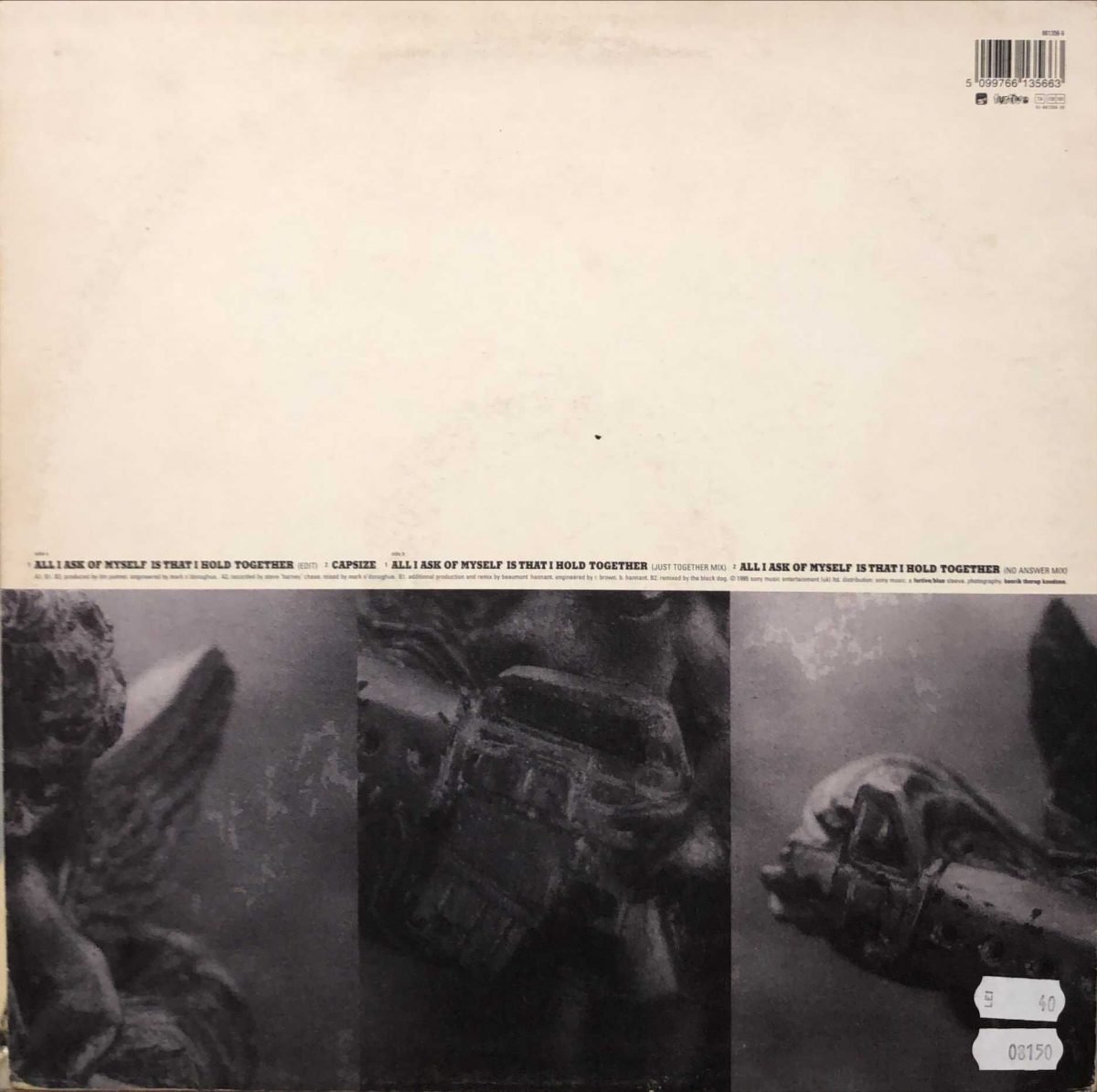 Ned's Atomic Dustbin ‎– All I Ask Of Myself Is That I Hold Together Maxi Single Plak - Görsel 3