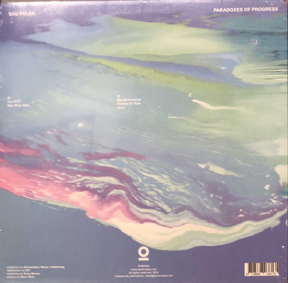 Sau Poler ‎– Paradoxes Of Progress EP Plak - Görsel 2