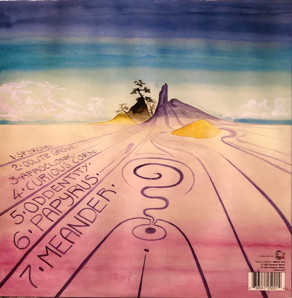 Ozric Tentacles ‎– Curious Corn LP Plak - Görsel 2