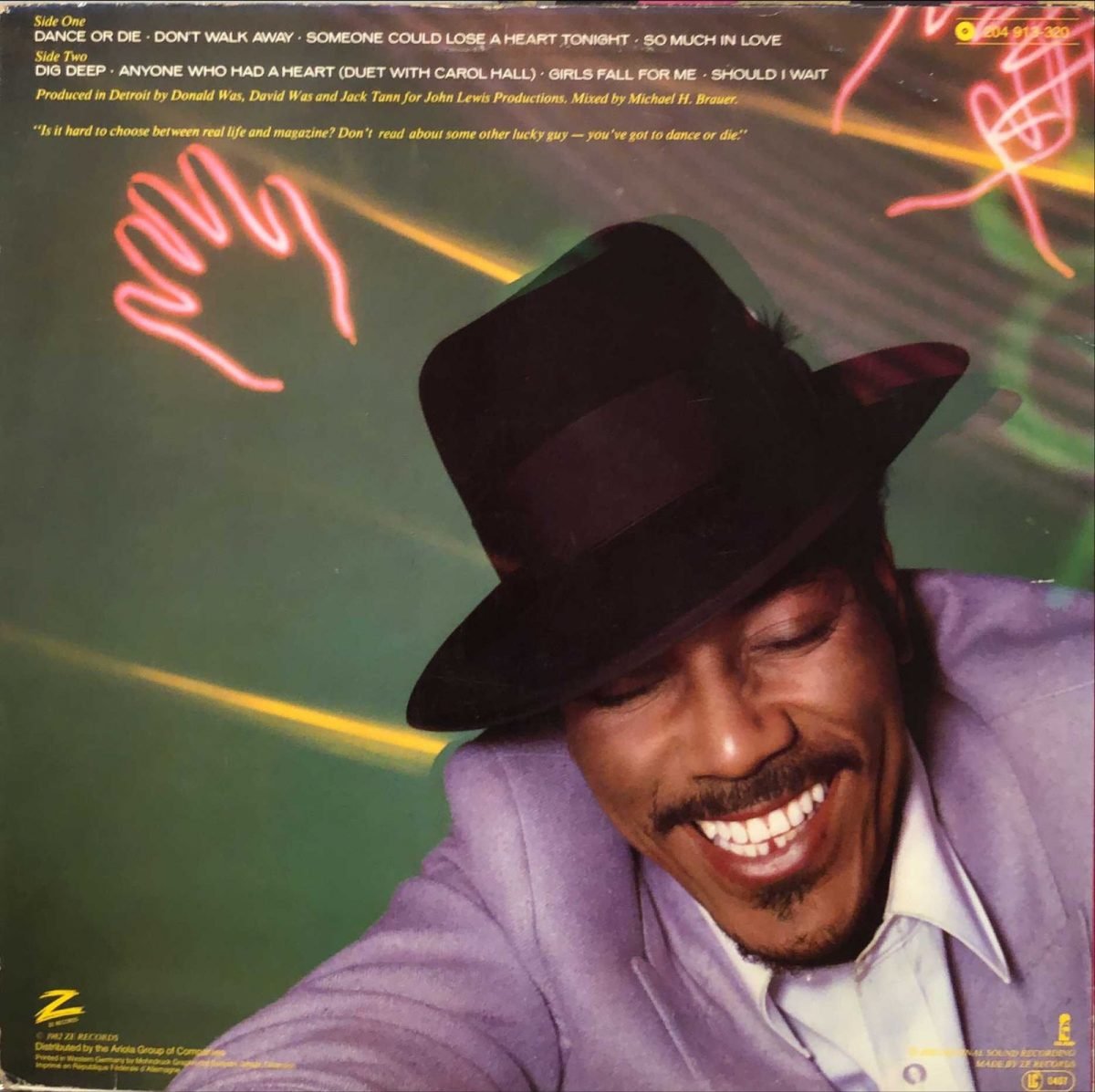 Sweet Pea Atkinson ‎– Don't Walk Away LP Plak - Görsel 2