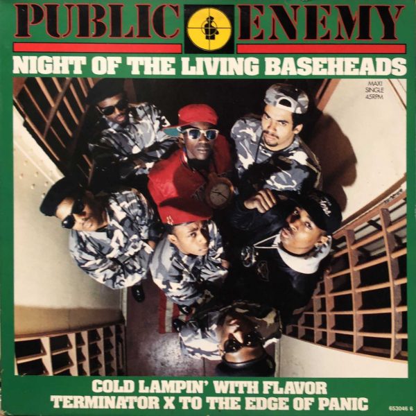 Public Enemy – Night Of The Living Baseheads Maxi Single Plak