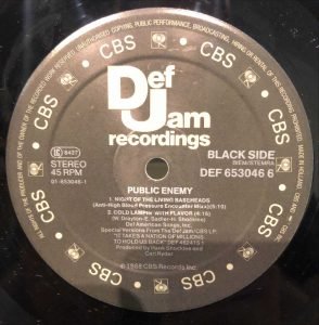 Public Enemy ‎– Night Of The Living Baseheads Maxi Single Plak - Görsel 2