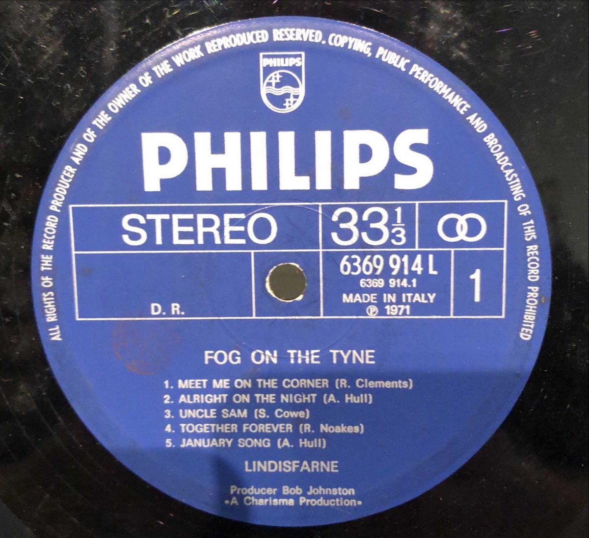 Lindisfarne ‎– Fog On The Tyne LP Plak - Görsel 2